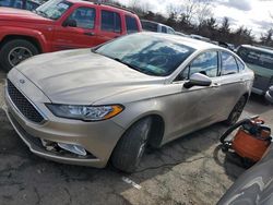 Ford salvage cars for sale: 2017 Ford Fusion SE