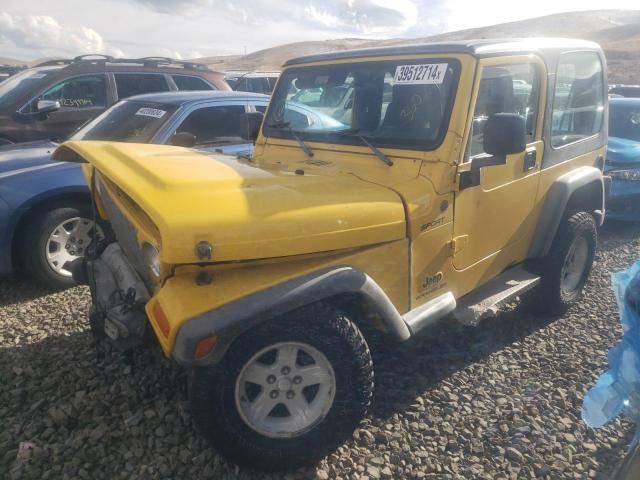 2004 Jeep Wrangler / TJ Sport