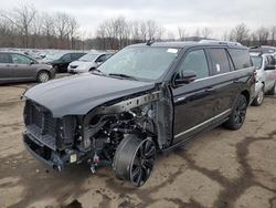 Salvage cars for sale at Marlboro, NY auction: 2023 Lincoln Navigator Reserve