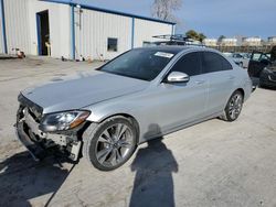 Mercedes-Benz C300 salvage cars for sale: 2018 Mercedes-Benz C300