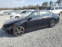 Honda Accord Sport salvage cars for sale: 2017 Honda Accord Sport