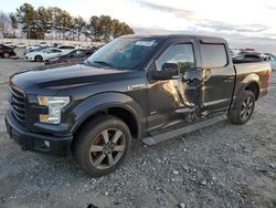 Salvage trucks for sale at Loganville, GA auction: 2015 Ford F150 Supercrew