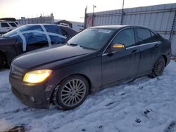 Salvage cars for sale from Copart Nisku, AB: 2009 Mercedes-Benz C 300 4matic