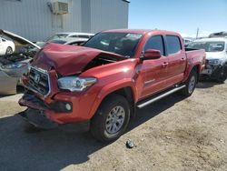 Salvage cars for sale from Copart Tucson, AZ: 2017 Toyota Tacoma Double Cab