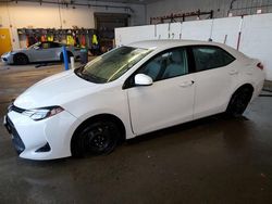 Salvage cars for sale at Candia, NH auction: 2018 Toyota Corolla L