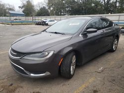 Salvage cars for sale at Eight Mile, AL auction: 2015 Chrysler 200 Limited