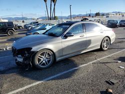 Salvage cars for sale at Van Nuys, CA auction: 2014 Mercedes-Benz S 550