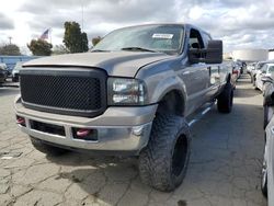 Salvage cars for sale from Copart Martinez, CA: 2006 Ford F350 SRW Super Duty