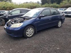 Vehiculos salvage en venta de Copart Kapolei, HI: 2005 Honda Civic LX