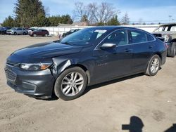 Salvage cars for sale from Copart Finksburg, MD: 2016 Chevrolet Malibu LT