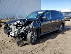 Salvage cars for sale from Copart Portland, MI: 2020 Nissan Pathfinder S