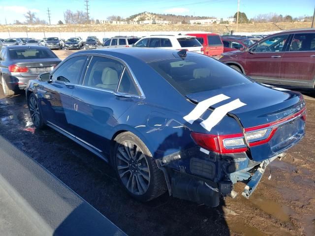 2019 Lincoln Continental Reserve