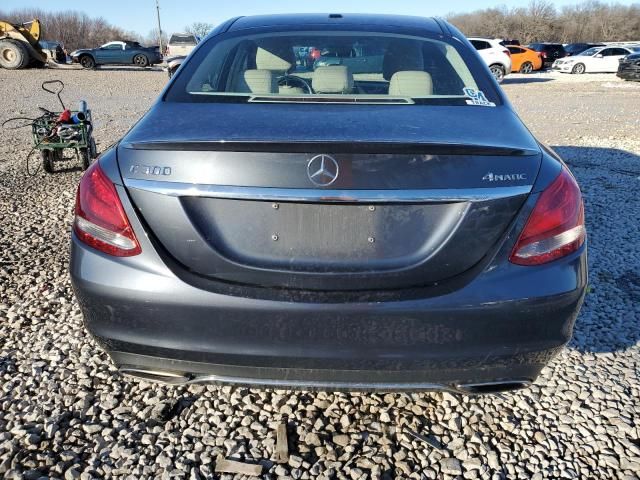 2016 Mercedes-Benz C 300 4matic