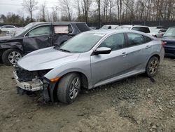 Honda salvage cars for sale: 2017 Honda Civic LX