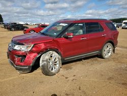 Salvage cars for sale from Copart Longview, TX: 2018 Ford Explorer Limited