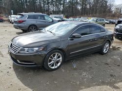 Salvage cars for sale from Copart North Billerica, MA: 2016 Volkswagen CC Base