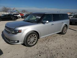 Salvage cars for sale at Haslet, TX auction: 2017 Ford Flex Limited