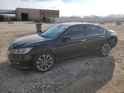 Honda Accord Sport salvage cars for sale: 2013 Honda Accord Sport