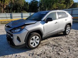 Salvage cars for sale at Fort Pierce, FL auction: 2020 Toyota Rav4 LE