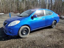 Nissan Versa S salvage cars for sale: 2012 Nissan Versa S