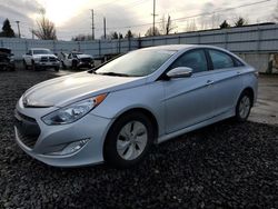 Salvage cars for sale at Portland, OR auction: 2014 Hyundai Sonata Hybrid