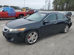 Salvage cars for sale at Dunn, NC auction: 2010 Acura TSX