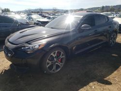 Salvage cars for sale at San Martin, CA auction: 2018 KIA Stinger GT