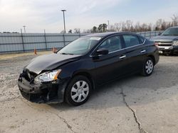 Salvage cars for sale from Copart Lumberton, NC: 2015 Nissan Sentra S