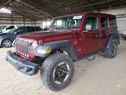 Jeep Wrangler salvage cars for sale: 2021 Jeep Wrangler Unlimited Rubicon