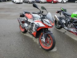 Salvage motorcycles for sale at Graham, WA auction: 2021 Aprilia Tuono 660