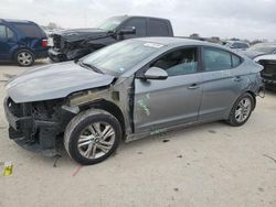 Salvage cars for sale from Copart San Antonio, TX: 2019 Hyundai Elantra SEL