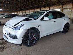 Salvage cars for sale from Copart Phoenix, AZ: 2022 Tesla Model Y