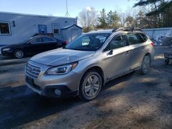 Salvage cars for sale from Copart Lyman, ME: 2015 Subaru Outback 2.5I