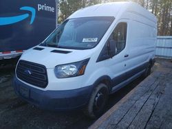 Salvage cars for sale from Copart Sandston, VA: 2017 Ford Transit T-250