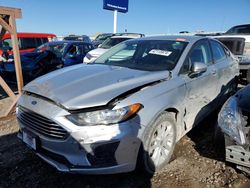 Salvage cars for sale from Copart Albuquerque, NM: 2019 Ford Fusion SE