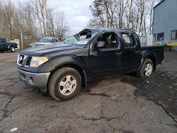 Salvage cars for sale from Copart Portland, OR: 2005 Nissan Frontier Crew Cab LE