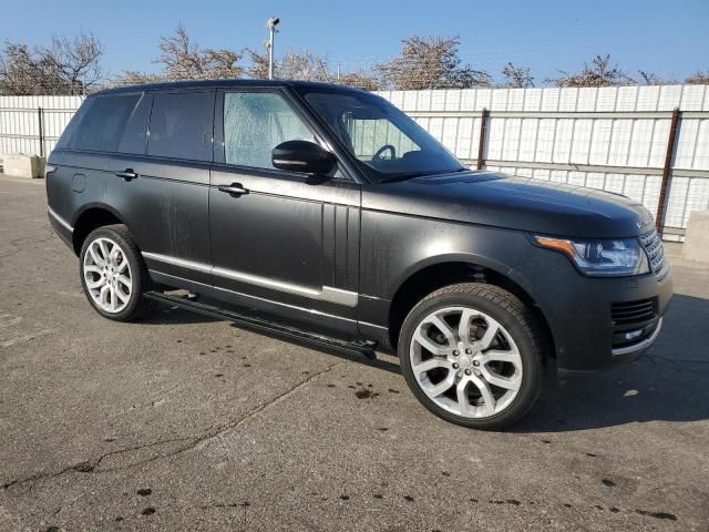 2016 Land Rover Range Rover HSE