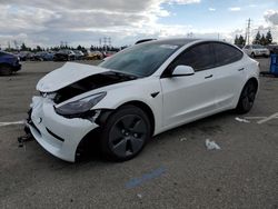 Salvage cars for sale from Copart Rancho Cucamonga, CA: 2023 Tesla Model 3