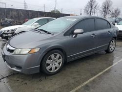 Honda salvage cars for sale: 2010 Honda Civic LX