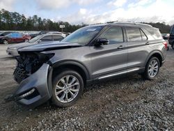 Salvage cars for sale from Copart Ellenwood, GA: 2021 Ford Explorer Limited