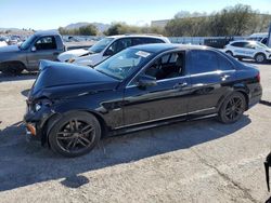Salvage cars for sale at Las Vegas, NV auction: 2012 Mercedes-Benz C 250