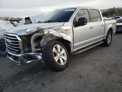 Buy Salvage Cars For Sale now at auction: 2016 Ford F150 Supercrew