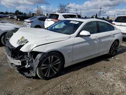 Salvage cars for sale from Copart Los Angeles, CA: 2020 BMW 430I Gran Coupe