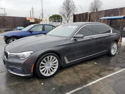 BMW salvage cars for sale: 2016 BMW 740 I