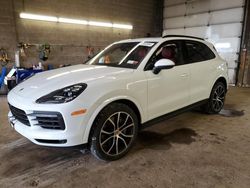 Salvage cars for sale at Angola, NY auction: 2019 Porsche Cayenne S