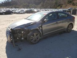 Salvage cars for sale from Copart Hurricane, WV: 2018 Hyundai Elantra SEL