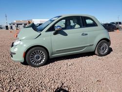 Vehiculos salvage en venta de Copart Phoenix, AZ: 2013 Fiat 500 Lounge