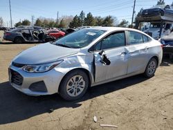 Chevrolet salvage cars for sale: 2019 Chevrolet Cruze