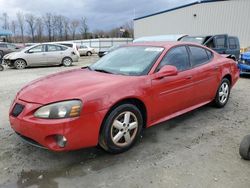 Salvage cars for sale at Spartanburg, SC auction: 2008 Pontiac Grand Prix