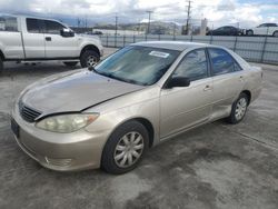 Toyota Camry salvage cars for sale: 2005 Toyota Camry LE